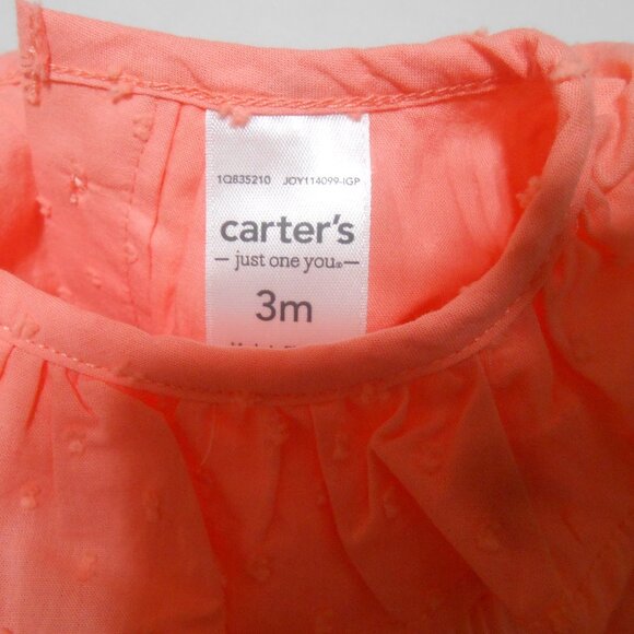 NEW CARTER'S JUST ONE YOU 2 PIECE BABY GIRL OUTFIT MATCHING SET SIZE 3 MONTHS 👶 - Picture 6 of 9